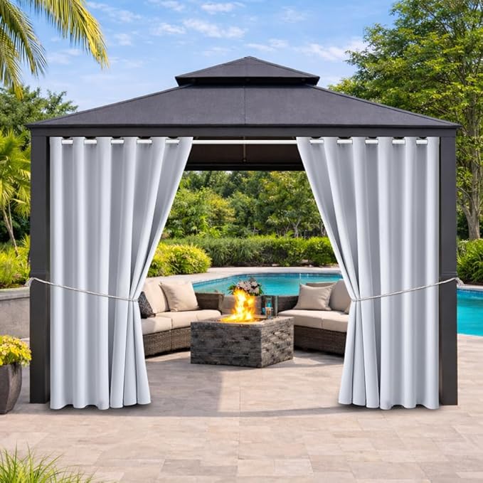 Water Proof Outside Curtains by DivaenCamino