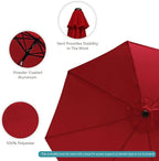 Sunnydaze Outdoor Patio Umbrella - Image 2