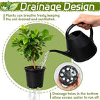 120 Packs Flexible Plastic Nursery Pots, 4 Inch Thickened Soft Plastic Pots - Image 4