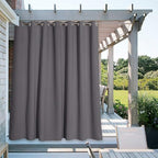 NICETOWN Outdoor Curtain for Patio Waterproof Extra Wide 100", 1 Piece - Image 8