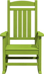 KINGYES HDPE Rocking Chairs Outdoor, Patio Rocking Chairs - Image 10