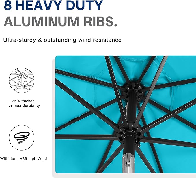 ABCCANOPY Durable Solar Led Patio Umbrellas - Image 6