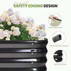 5-in-1 Adjustable Raised Garden Bed Kit | Galvanized Planter Boxes - Image 4