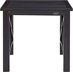 Crosley Furniture Kaplan Weather Resistant Metal Outdoor Side Table - Image 5