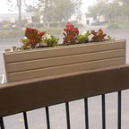 New Age Garden ECOFLEX 36" Window Box Planter, Moisture Resistant Outdoor - Image 2