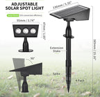 Solar Spot Lights Outdoor, RGB Solar Landscape Spotlights IP65 Waterproof - Image 2