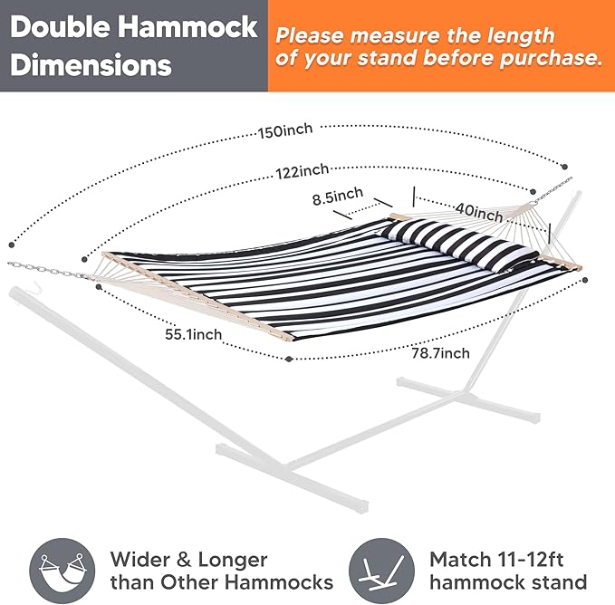 SUNCREAT Double Quilted Hammock - Image 3