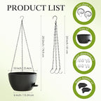 10 Inch Hanging Baskets 2 PC - Image 2