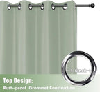 HolidayIdeas Outdoor Curtains for Patio Waterproof, 6 Panels - Image 4