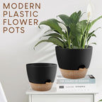 Plant Pots 10/9/8/7.5/7 inch, Self Watering Planters - Image 6