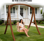 VINGLI Heavy Duty 880 LBS HDPE Porch Swing Outdoor - Image 7