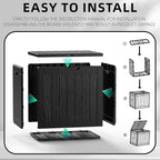 ROJIK 31 Gallon Outdoor Storage Box, Deck Box - Image 6