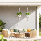 Mkono 2 Packs 43 Inch Macrame Plant Hanger Large - Image 6