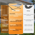 2 Person Outdoor Hammock with Stand, Cotton Rope Hammock with Polyester Pad - Image 7
