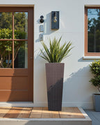 Greesum 24 Inch Tall Plastic Planters, Detachable Inner Pot & Drainage Holes - Image 6
