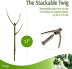 Stackable Plant Support Stakes, Indoor & Outdoor Houseplant Stem Support - Image 2