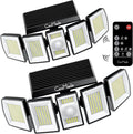 Solar Outdoor Lights, Flood Light Motion Sensor & Dusk to Dawn, Solar by GeoMade