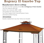 SCOCANOPY Replacement Gazebo Canopy - Image 3