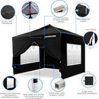 OASISHOME One Push Setup Pop-up Gazebo Portable Canopy Tent 10'x10', - Image 2