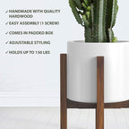 Mid Century Plant Stand - Image 5
