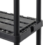Gracious Living 4 Pack Light Duty Storage Shelves, Knect-A-Shelf 4-Shelf - Image 9