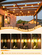 25FT Outdoor String Lights, Patio Lights - Image 3