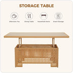 Grand patio 8-Piece Wicker Patio Furniture Set - Image 7