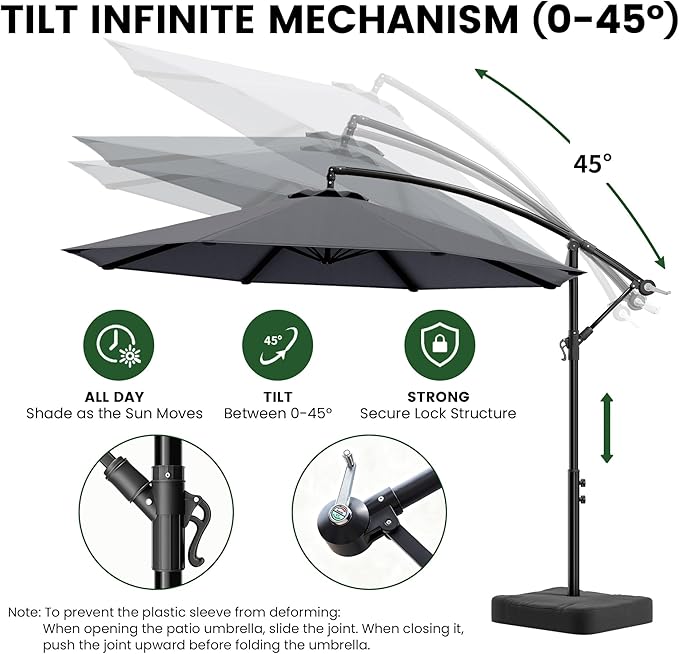 OLILAWN 10ft Patio Umbrella - Image 8