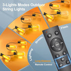 Outdoor String Led Patio Lights: 65Ft 20M Outside Waterproof Light - Image 2