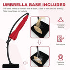 GarveeLife 11FT Cantilever Patio Umbrella - Image 3