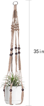 Macrame Plant Hanger Indoor Hanging - Image 6