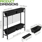 CADUKE Raised Garden Bed, Garden Raised Planter Box - Image 2