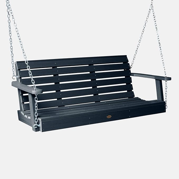 Highwood Weatherly Porch Swing 5 Feet, Federal Blue by highwood