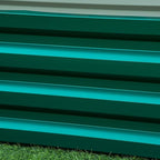 Outsunny Galvanized Raised Garden Bed, - Image 8
