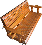 Wooden Porch Swing 3-Seater, Bench Swing - Image 9