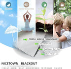 NICETOWN Greyish White Privacy Outdoor Curtain - Image 5