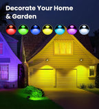 MEIKEE 15W RGB Landscape Lights 12V 24V Low Voltage Landscape Lighting RGBW - Image 2