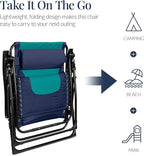 Best Choice Products Oversized Padded Zero Gravity Chair, Folding Outdoor Patio - Image 6