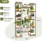 Plant Stand Indoor with Grow Lights - Image 6