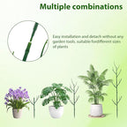 15 Pack Stackable Plant Support Stakes, Garden Trellis - Image 3