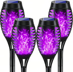 4 Pack Outdoor Solar Flame Light, Solar Lights Outdoor - Image 9
