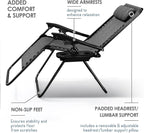 Nestl Zero Gravity Chairs Set of 6, Patio Lounge Chair Outdoor - Image 6