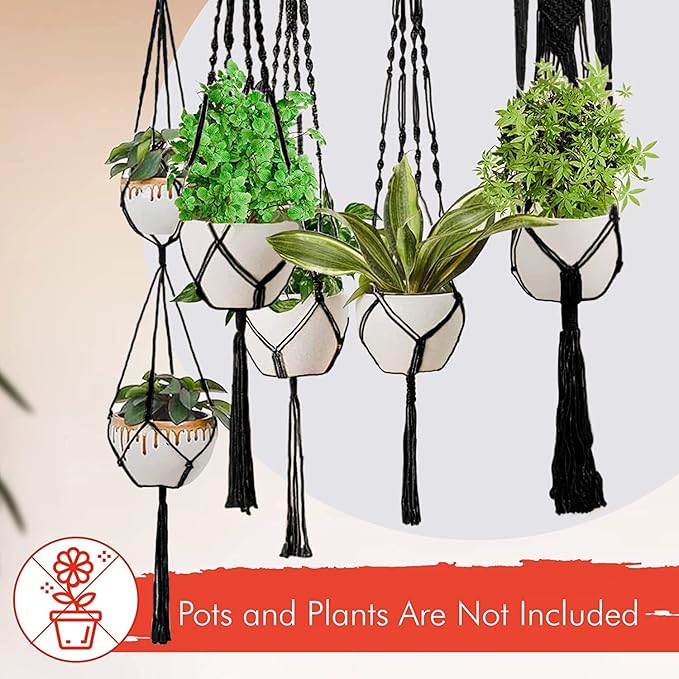 Feedee Macrame Plant Hangers - Image 9