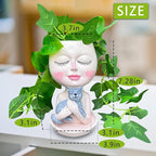 Face Plant Pots Head Planters - Image 4