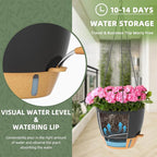 ZMTECH 12 Inch Hanging Planters - Image 2