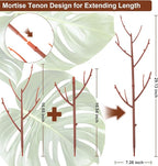 6 Pack Stackable Monstera Plant Support, Plant Stakes - Image 2