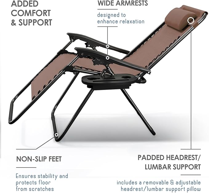 Nestl Zero Gravity Chairs Set of 6 - Image 6