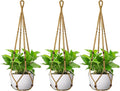 USLAI Macrame Plant Hanger Indoor Outdoor, Fits 4 to 15 Inch Pots, Strong by USLAI
