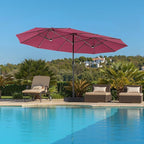 DUMOS 15FT Large Patio Umbrella - Image 7
