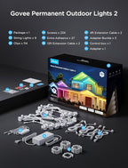 Govee Permanent Outdoor Lights 2, 150ft RGBIC Outdoor Lights - Image 9